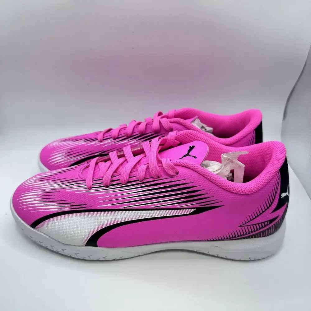 Puma Ultra Play It Soccer Pink Athletic Shoes (107766) Youth Size 4.5